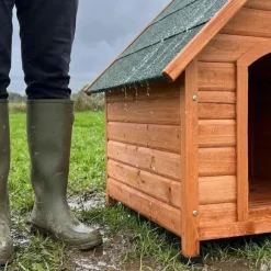 Niche chalet bois taille M* Online