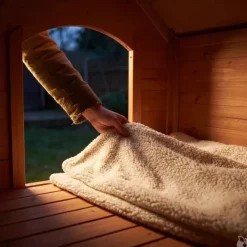 Niche chalet bois taille M* Online