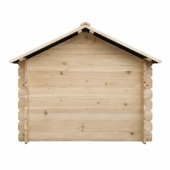 Niche en bois d'épicéa chalet madrier - Taille L - Toit PVC* New