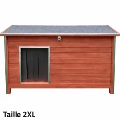 Niche en bois haute isolation Taille 2XL - Épicéa 3 couches avec toit étanche* Online