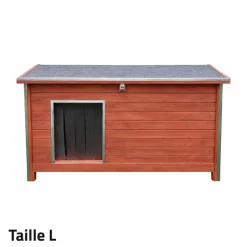 Niche en bois haute isolation Taille L - Épicéa 3 couches avec toit étanche* Online