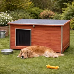 Niche en bois haute isolation Taille L - Épicéa 3 couches avec toit étanche* Online