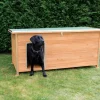 Niche isolée pour chien en bois – Extérieur été/hiver – 160 x 75 x 75 cm* Hot