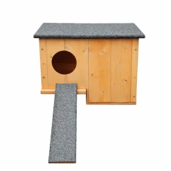 Nichoir chicane en bois pour canards d'ornement - 45x27x33cm* Outlet