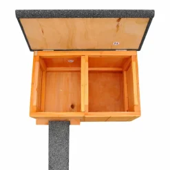 Nichoir chicane en bois pour canards d'ornement - 45x27x33cm* Outlet