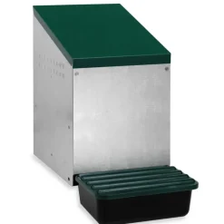 Nid pondoir galvanisé fond plastique 26,7x52x48cm fixation mur*GAUN New