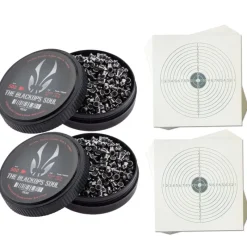 Offre spéciale 1000 plombs tête pointue 4,5mm 100 cibles 14x14cm* Hot