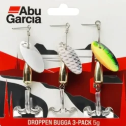 Pack 3 cuillères tournantes Abu Garcia 0,5-2,5m carnassiers* Hot