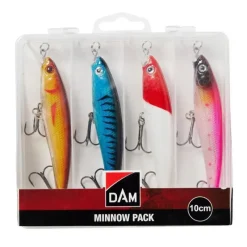 Pack 4 leurres coulants DAM carnassiers pêche profondeur 8cm 8g* Outlet
