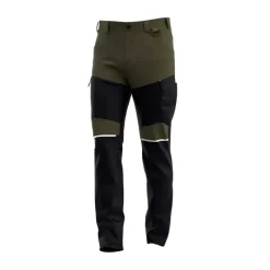 Pack 2 Pantalons Travail Oak Kaki/Noir Extensible 4 Sens*Safety Jogger Online