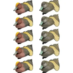 Pack 5 siffleurs mâles et 5 femelles moussés* New