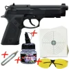 Pack Pistolet Elite II BB 4,5mm rail weaver 4J L22cm*Beretta Online