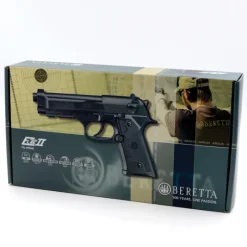 Pack Pistolet Elite II BB 4,5mm rail weaver 4J L22cm*Beretta Online