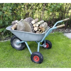 Paire de roues stabilisatrices diam. 25 cm pour brouette universelle* Best