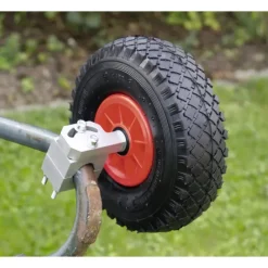Paire de roues stabilisatrices diam. 25 cm pour brouette universelle* Best