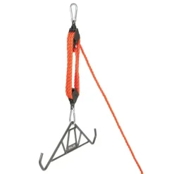 Palonnier et treuil robuste pour gros gibier - Charge max 544 kg* Clearance