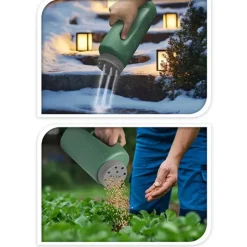Épandeur à main ® 2L - Distributeur d'engrais et graines vert*Progarden Hot