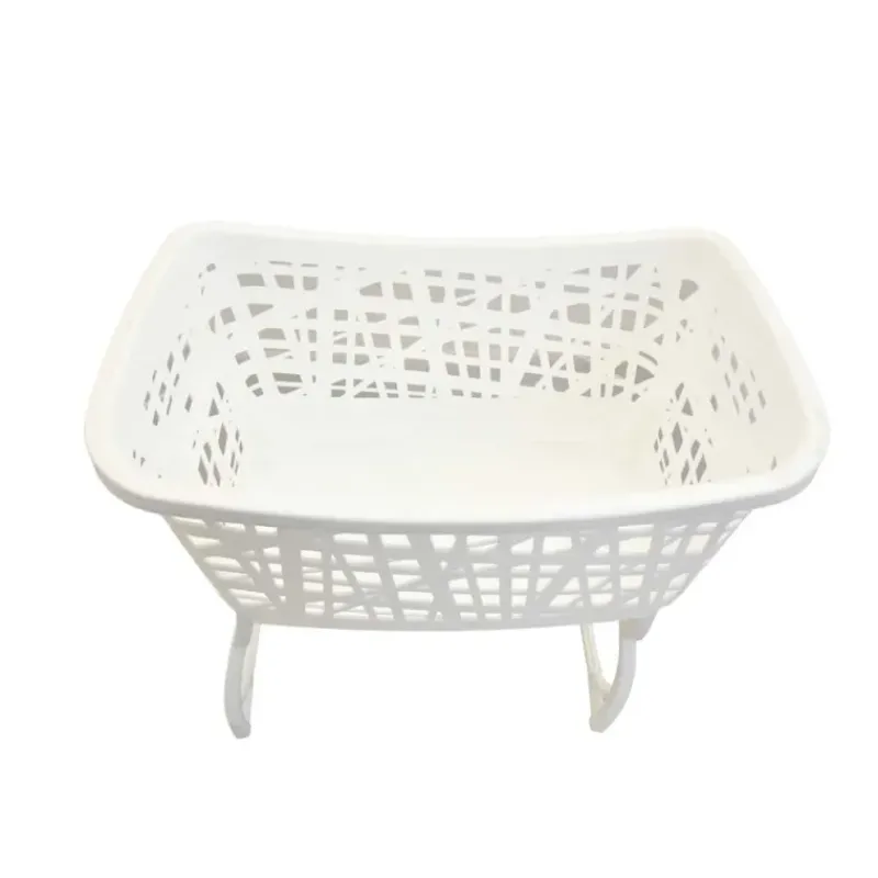 Panier à linge sur pieds - Corbeille textile rangement linge* Clearance