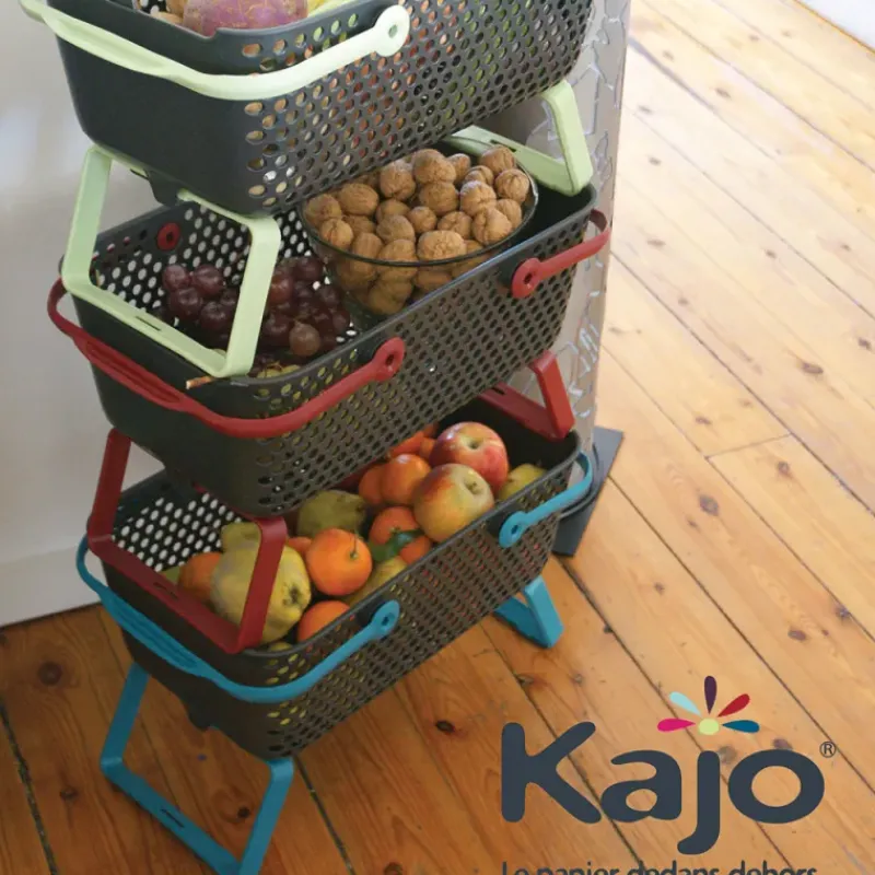 Panier de récolte 15L – Empilable, perforé, pliable*Kajo Hot