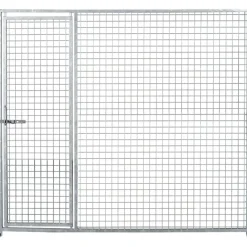 Panneau de chenil maille carrée 2m avec porte - Hauteur 184cm* Best