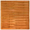 Panneau de clôture en bois occultant 180x180x3,5cm - Pin traité* Discount