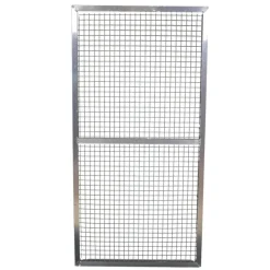 Panneau de volière aluminium – 102 x 200 cm* Outlet