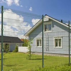 Panneau grillagé rigide 200 x 193 cm - Grillage soudé galvanisé époxy*