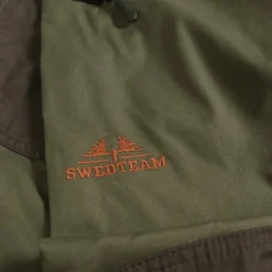 Pantalon chasse enfant Lynx polyester coton vert 6 à 16 ans*Swedteam