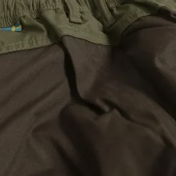 Pantalon chasse enfant Lynx polyester coton vert 6 à 16 ans*Swedteam