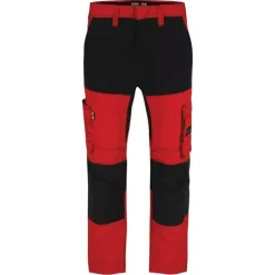 Pantalon de travail homme Hector ® - Rouge - Multi-poches professionnelles*Herock Best