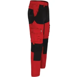 Pantalon de travail homme Hector ® - Rouge - Multi-poches professionnelles*Herock Best