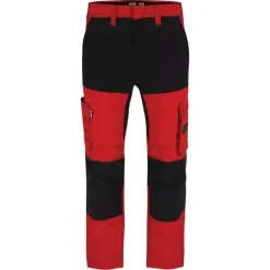 Pantalon de travail homme Hector ® - Rouge - Multi-poches professionnelles*Herock Best
