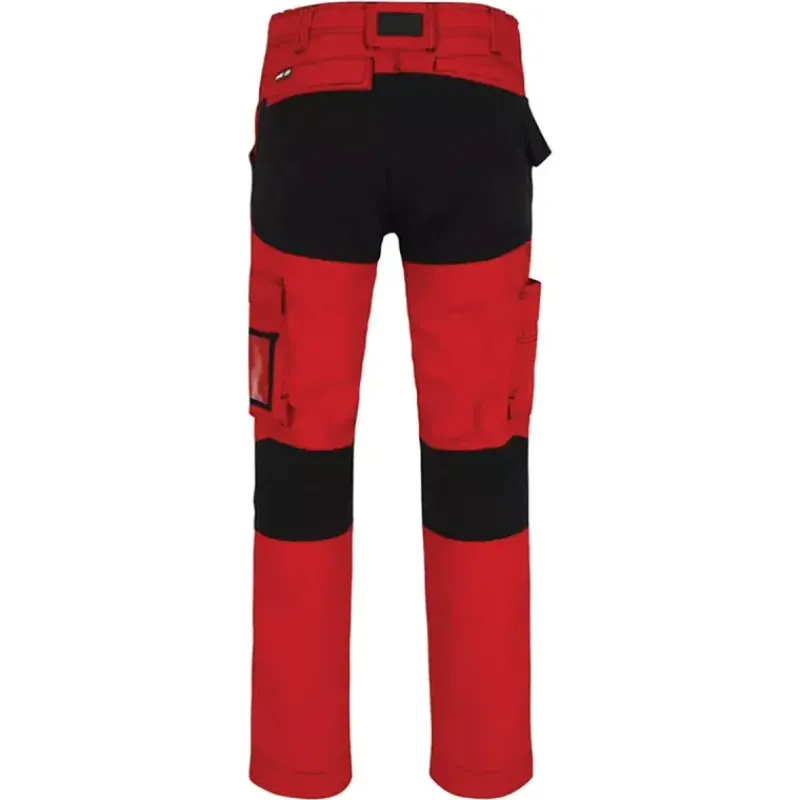 Pantalon de travail homme Hector ® - Rouge - Multi-poches professionnelles*Herock Best