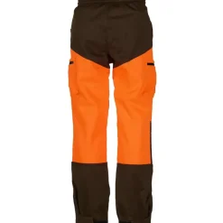 Pantalon enfant Ridge polyester spandex orange néon 6 à 16 ans*Swedteam