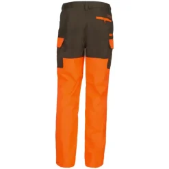 Pantalon tradition orange CE 6 poches 600 deniers*Percussion Outlet