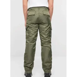 Pantalon thermo homme ® Olive - Coupe droite hydrofuge*Brandit Outlet