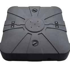 Parasol carré déporté pivotant alu toile 220 g/m² beige 3 X 3 M* New