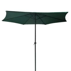 Parasol Rond Ø 2,70 m polyester 160 g/m² vert* New