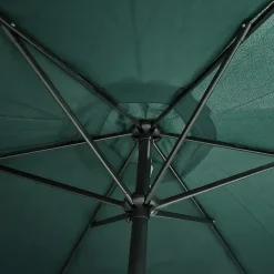 Parasol Rond Ø 2,70 m polyester 160 g/m² vert* New