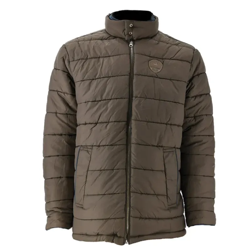 Parka réversible col montant polyester marron/bleu marine M à 2XL*VERNEY CARRON Sale