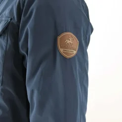Parka réversible col montant polyester marron/bleu marine M à 2XL*VERNEY CARRON Sale