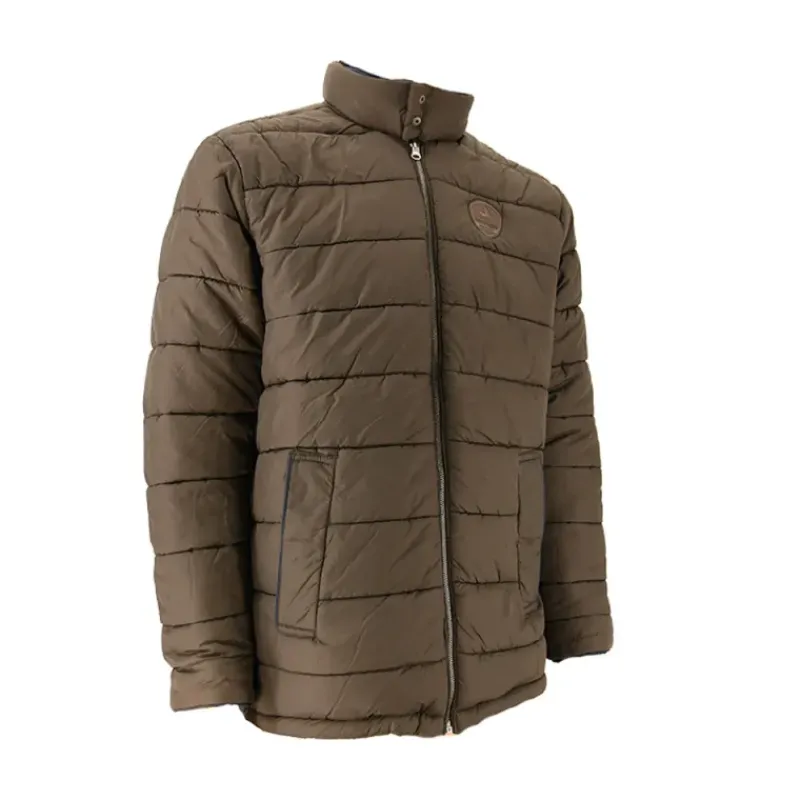 Parka réversible col montant polyester marron/bleu marine M à 2XL*VERNEY CARRON Sale