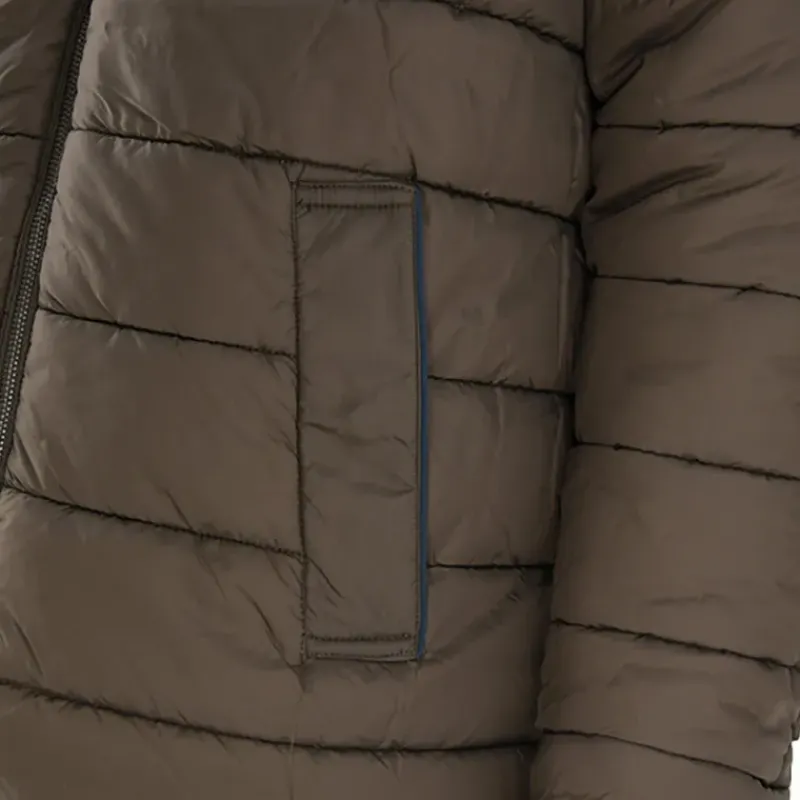 Parka réversible col montant polyester marron/bleu marine M à 2XL*VERNEY CARRON Sale