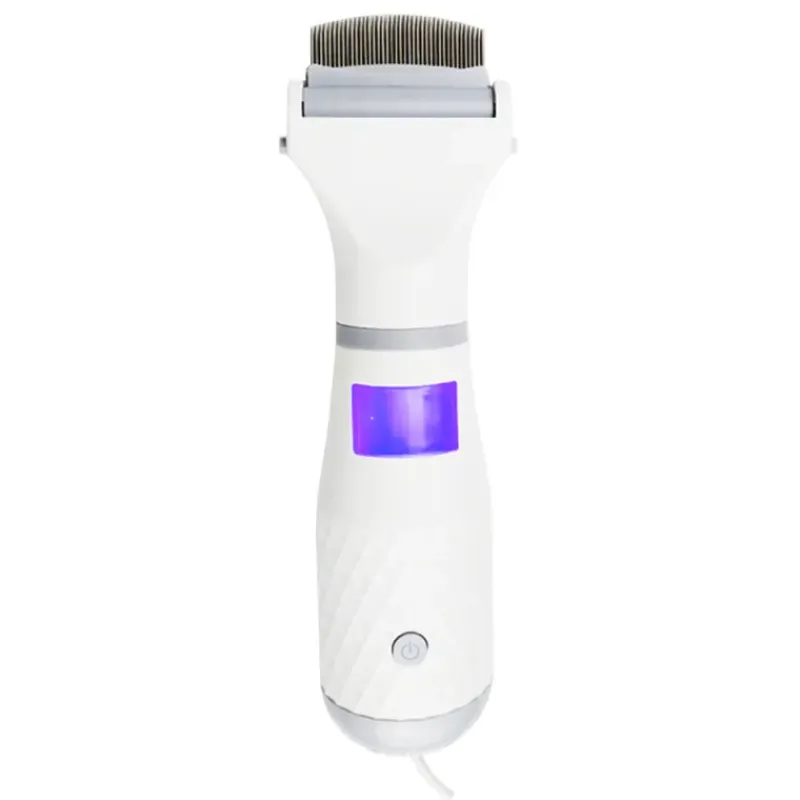 Peigne électrique anti-poux autonomie 4-6h LED 3 niveaux silencieux* Discount