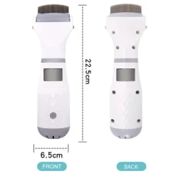 Peigne électrique anti-poux autonomie 4-6h LED 3 niveaux silencieux* Discount