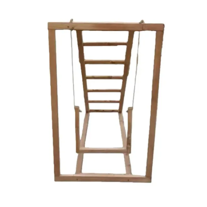 Perchoir poules en bois 1 échelle avec balançoire* Best