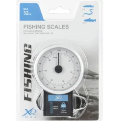 Peson de pêche 32 kg avec ruban à mesurer 100 cm* Online