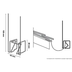 Pics anti-pigeon spécial gouttières galvanisé lot de 12* Outlet