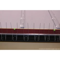 Pics anti-pigeon spécial gouttières galvanisé lot de 240* Clearance