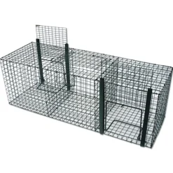 Piège à pie corbeau 3 compartiments 47x47x120cm* Best